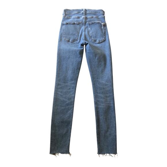 AGoldE Sophie Timeless Mid Rise Ultra Slim Distressed Stretch Vintage Vibe 25 - Picture 2 of 15